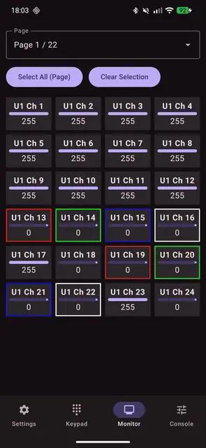 Screenshot 1 von Controller for QLC+