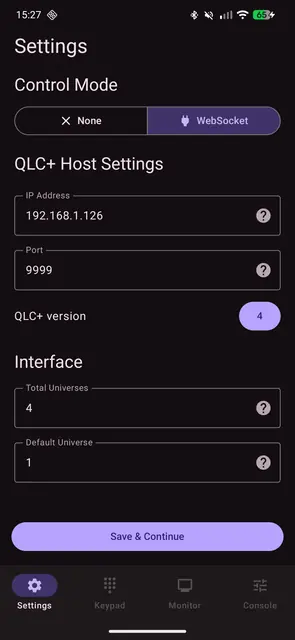 Screenshot 4 von Controller for QLC+