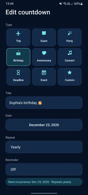Screenshot 2 of CountAway