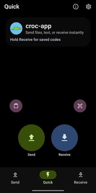 Screenshot 3 of croc-app