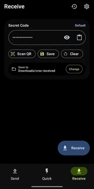 Screenshot 4 of croc-app