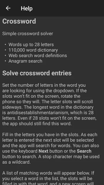 Screenshot 4 von Crossword