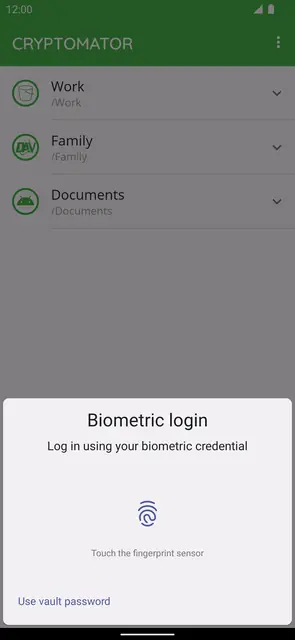 Screenshot 4 of Cryptomator