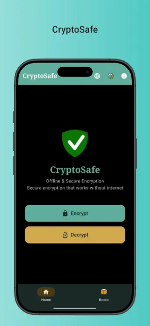 Screenshot 1 von CryptoSafe