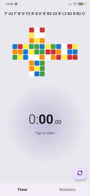 Screenshot 1 of CubeTimer