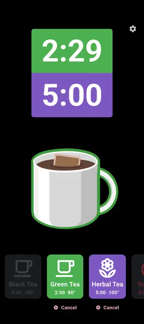 Screenshot 4 von Cuppa - Tea Timer