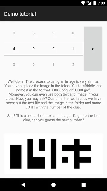 Screenshot 3 von Custom Riddle Generator [small, no ads]