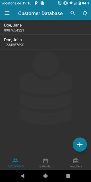Screenshot 2 von Customer Database