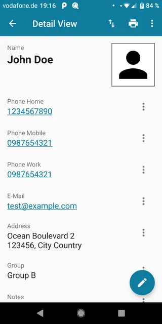 Screenshot 4 von Customer Database