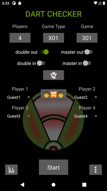 Screenshot 1 of Dart Checker