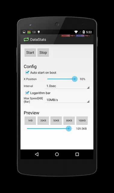 Screenshot 3 von DataStats