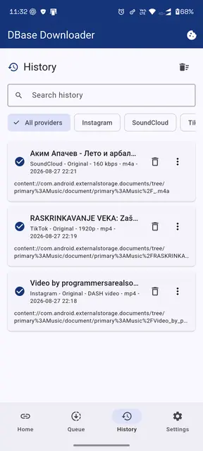 Screenshot 2 von DBase Downloader