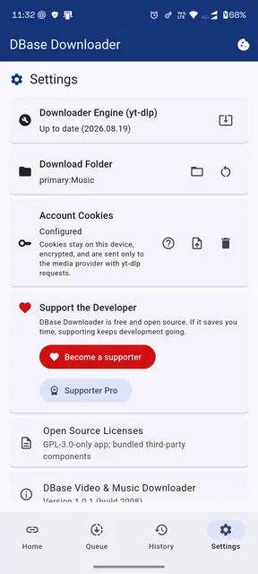 Screenshot 3 von DBase Downloader