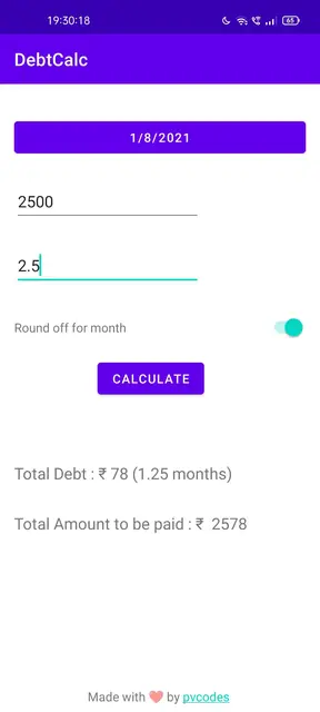 Screenshot 3 von DebtCalc