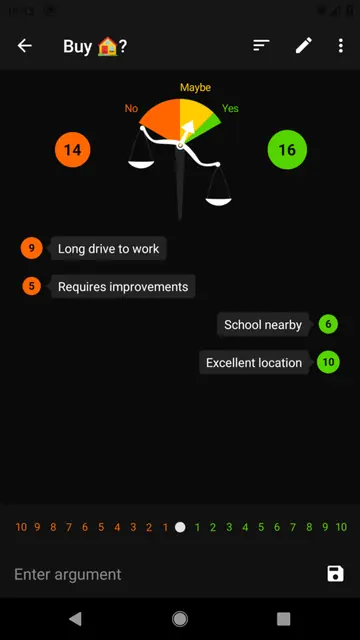 Screenshot 1 of Decisions