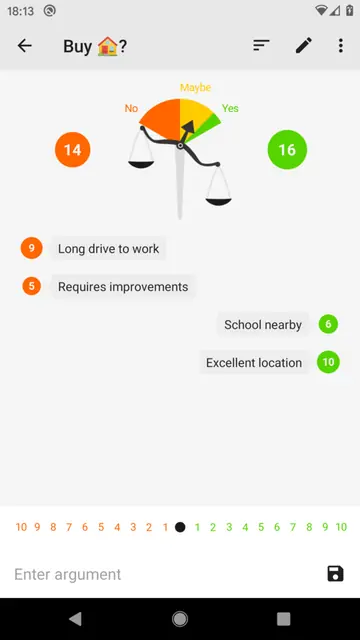 Screenshot 2 of Decisions
