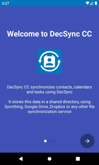 Screenshot 1 von DecSync CC