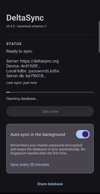 Screenshot 4 von DeltaSync