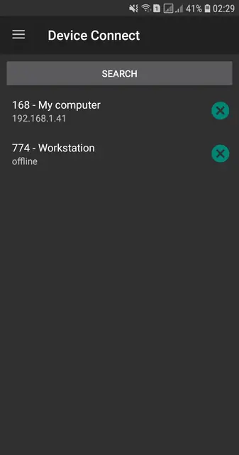 Screenshot 1 of Device Connect