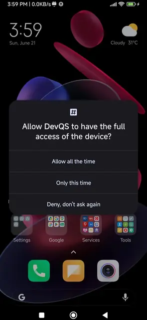Screenshot 3 of DevQS