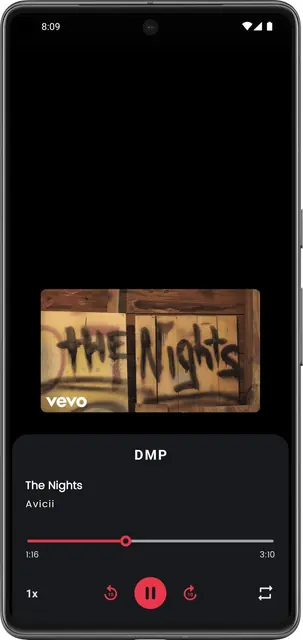 Screenshot 1 of DialogMusicPlayer