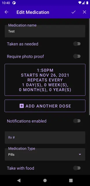 Screenshot 3 of Did I Take My Meds?