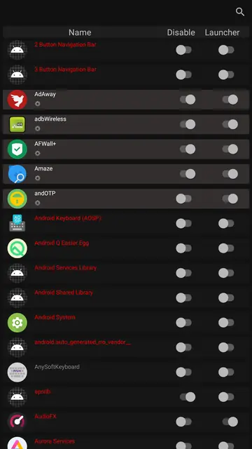 Screenshot 2 of Disabler