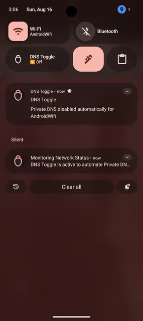 Screenshot 2 of DNS Toggle