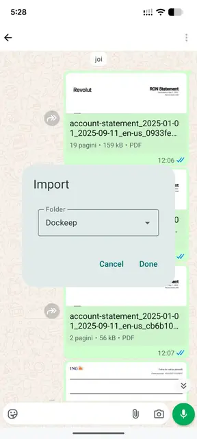 Screenshot 2 of Dockeep: Pocket for Files