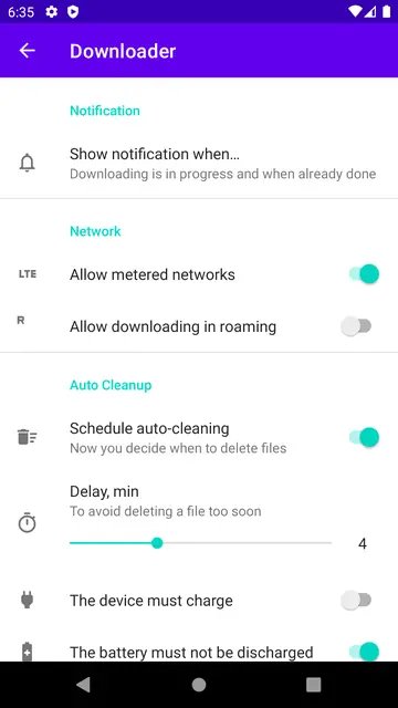 Screenshot 1 of Downloader