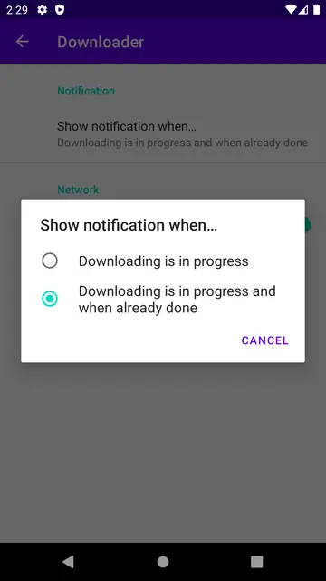 Screenshot 2 of Downloader