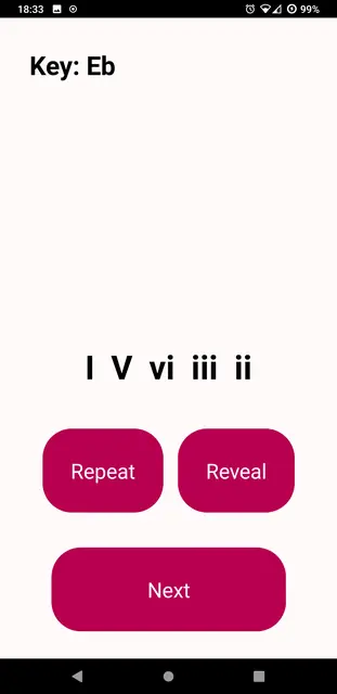 Screenshot 1 of Easy Ear Trainer for Chord Progressions