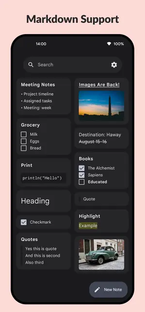 Screenshot 1 of Easy Notes