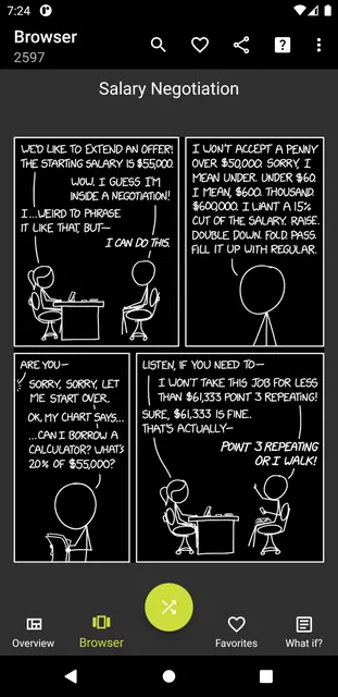 Screenshot 2 of Easy Xkcd