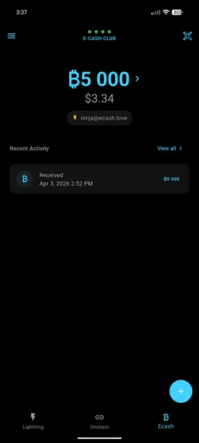 Screenshot 2 of Ecash App