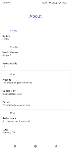 Screenshot 1 von Edge Seek