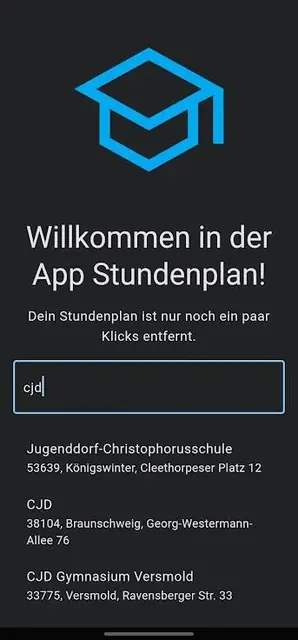 Screenshot 1 of EigenPlan für Untis