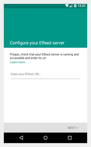 Screenshot 1 von Elfeed Mobile