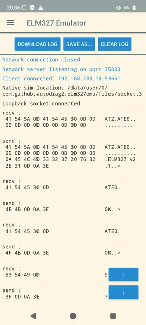 Screenshot 2 von ELM327 Emulator