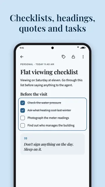 Screenshot 4 von Encly: Encrypted Offline Notes