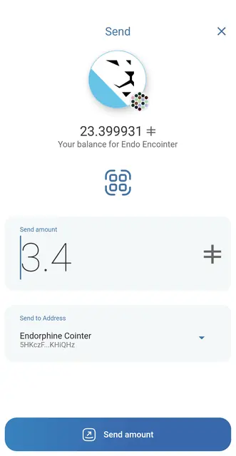 Screenshot 2 von Encointer Wallet