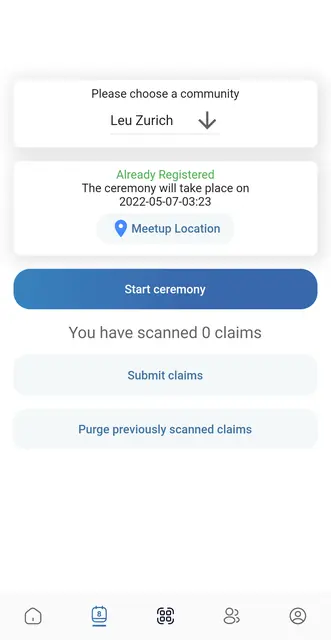Screenshot 4 von Encointer Wallet