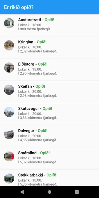 Screenshot 1 of Er ríkið opið?