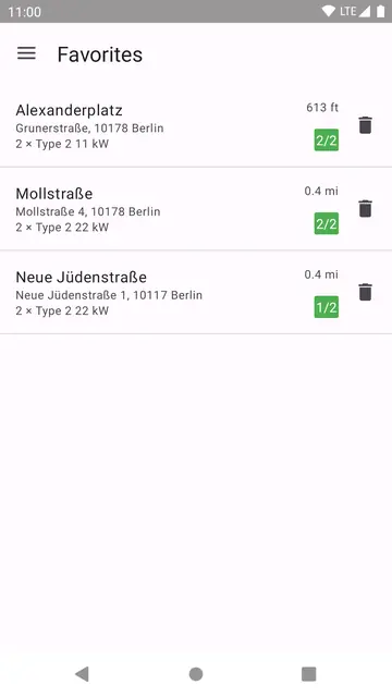 Screenshot 4 von EVMap - EV chargers