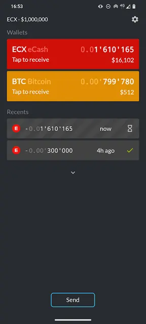 Screenshot 1 of eWallet