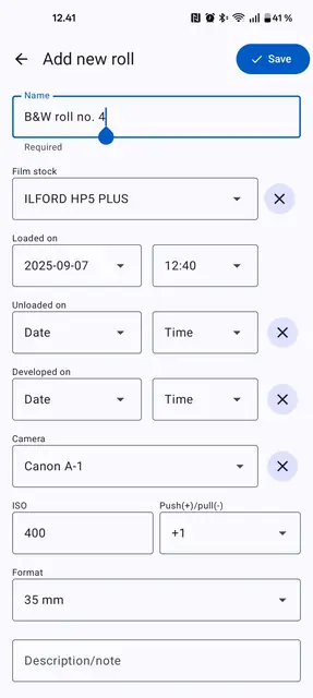 Screenshot 3 von Exif Notes