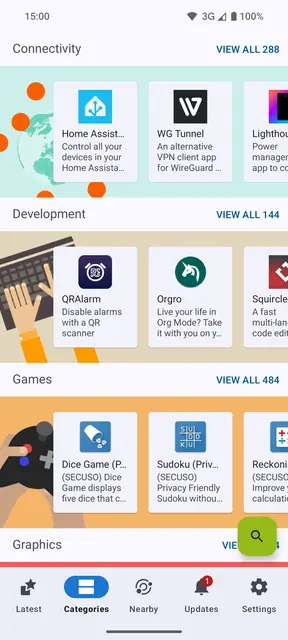 Screenshot 2 of F-Droid