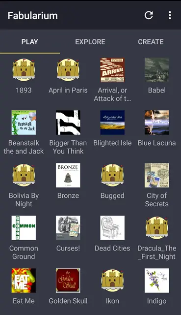 Screenshot 1 of Fabularium
