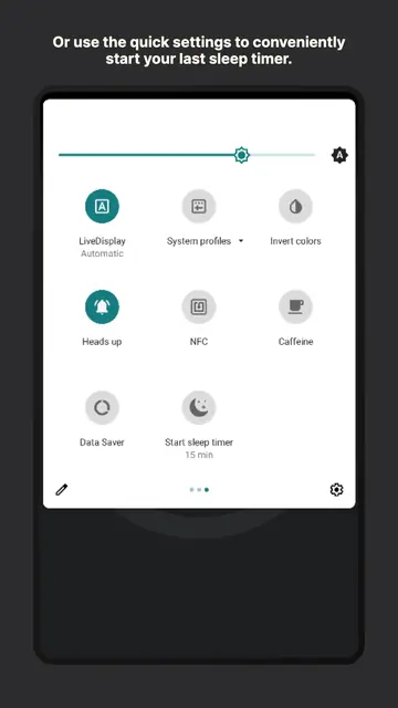 Screenshot 3 von FallASleep - Device sleep timer