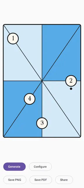 Screenshot 1 von Fechtkarte